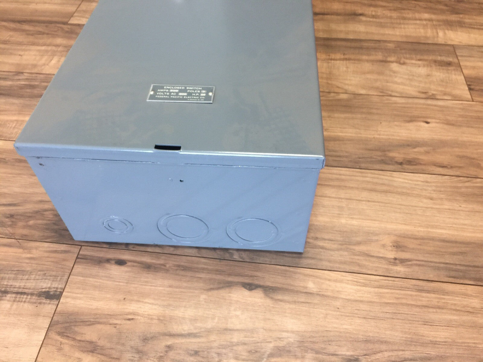 FPE RHQ5236 HEAVY DUTY TYPE A SAFETY SWITCH NON-FUSIBLE 200A 600VAC RAINTIGHT 3