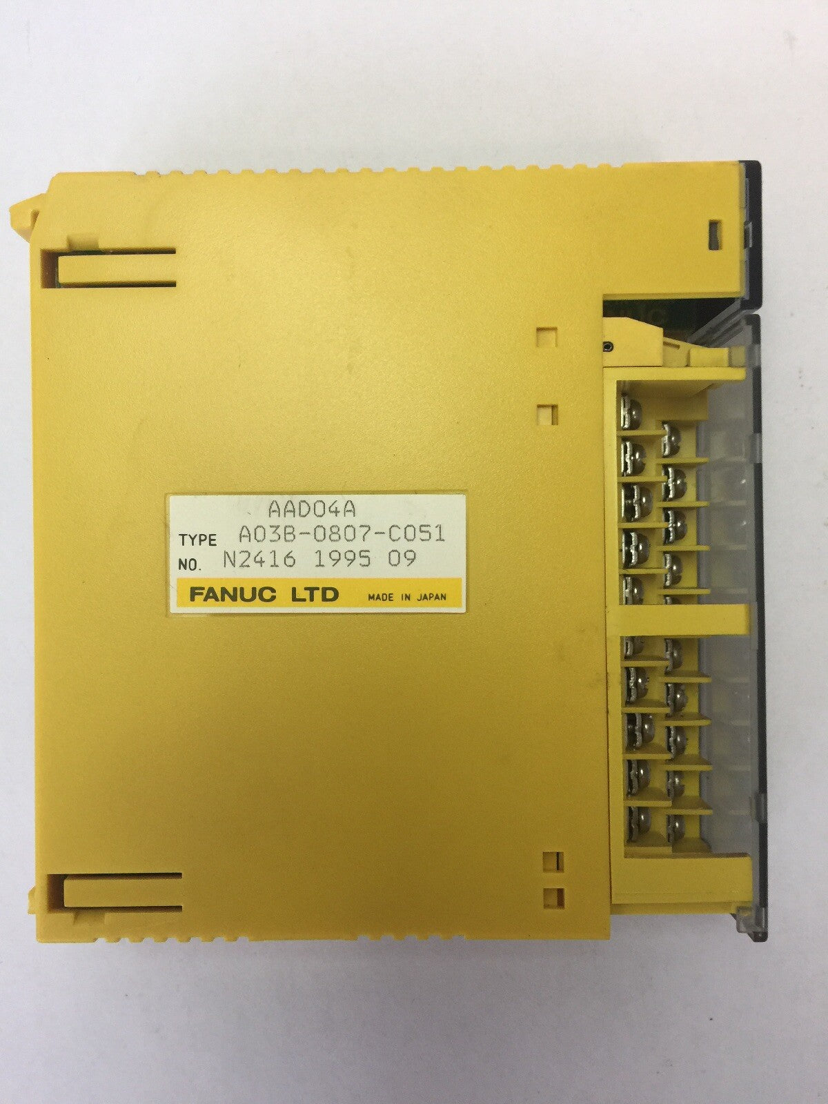 FANUC A03B-0807-C051 ANALOG INPUT MODULE2