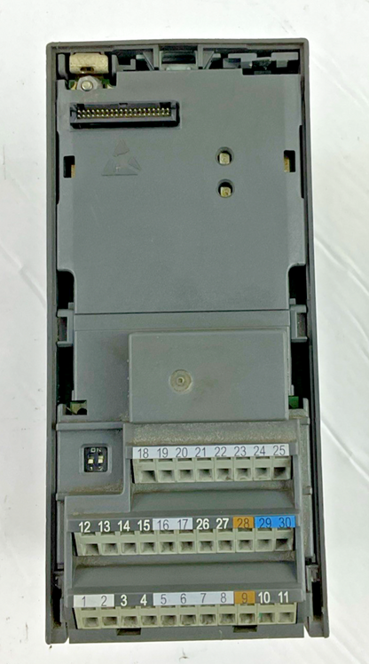 SIEMENS 6SE6440-2UD13-7AA1 FREQUENCY INVERTER MICRMASTER VER. G01/2.200