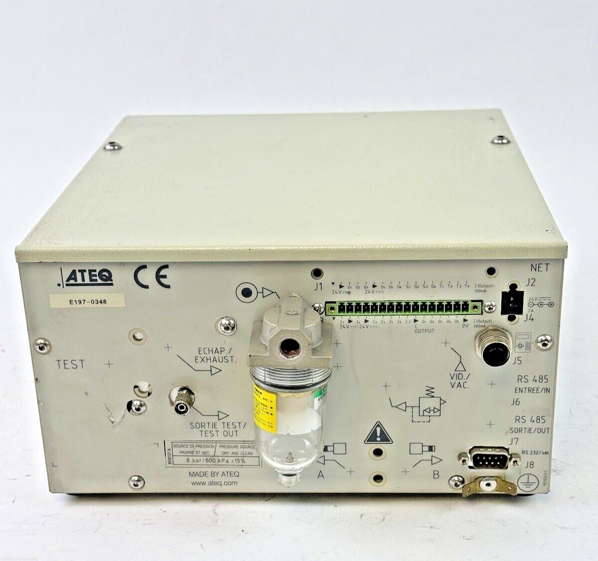 ATEQ - PREMIER G - 9530243 C - COMPACT LEAK DETECTOR/ CONTINUOUS FLOW DETECTOR4