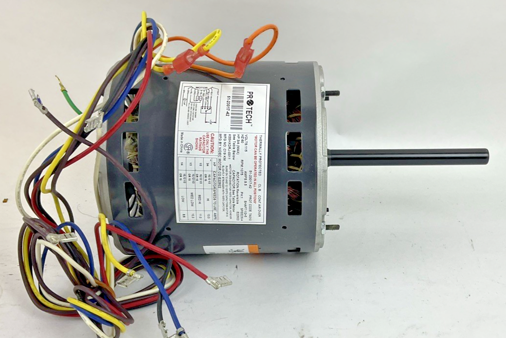 PROTECH 51-23017-42 BLOWER DIRECT DRIVE 1/4-3/4HP 115V 1075RPM 9.5A 1/2x53