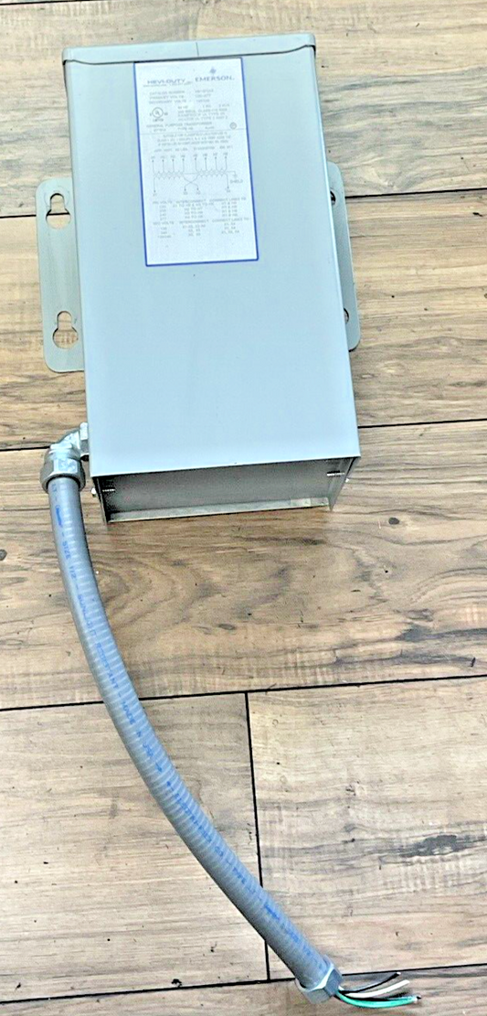 EMERSON HEVI-DUTY HSF12F2AS TRANSFORMER 277V 1PH 2KVA 60HZ0