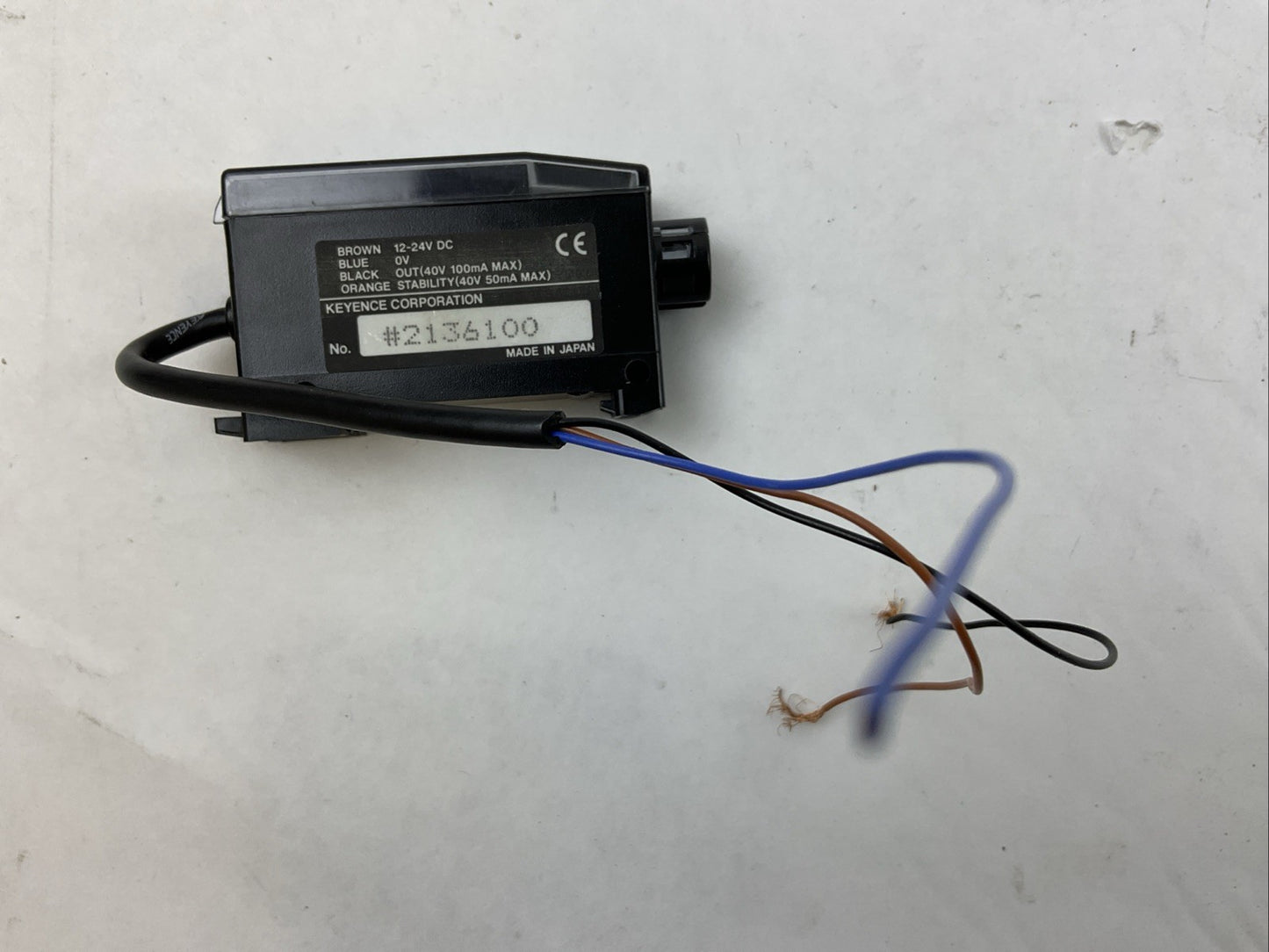 KEYENCE PS2-61 PHOTOELECTRIC SENSOR 12-24VDC3