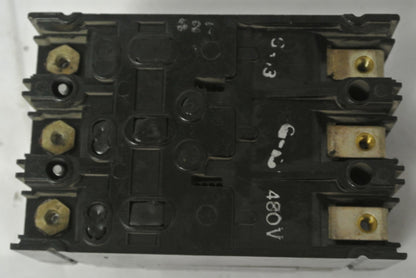 GE TEF134020 CIRCUIT BREAKER - 480VAC, 20A, 3-POLE5
