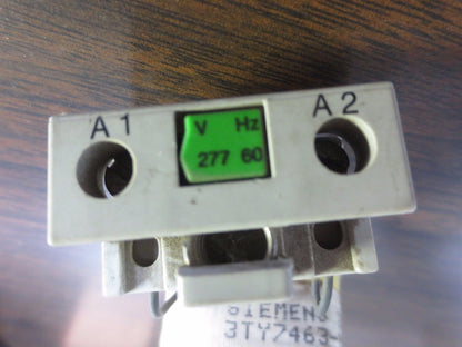 SIEMENS 3TY7463-0AU1 COIL - 277V, 60Hz - NEW SURPLUS1