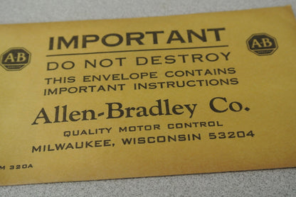 ALLEN-BRADLEY 806-940344 ROTARY PILOT SWITCH / NEW SURPLUS6