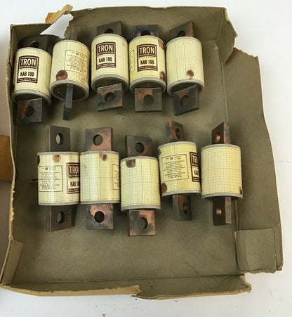 TRON KAB 100 RECTIFIER FUSE 250VAC ****LOTOF10**** 6