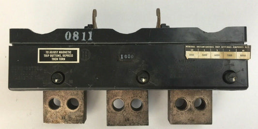 ITE GOULD KP3-T100 CIRCUIT BREAKER TRIP UNIT 1000AMP0
