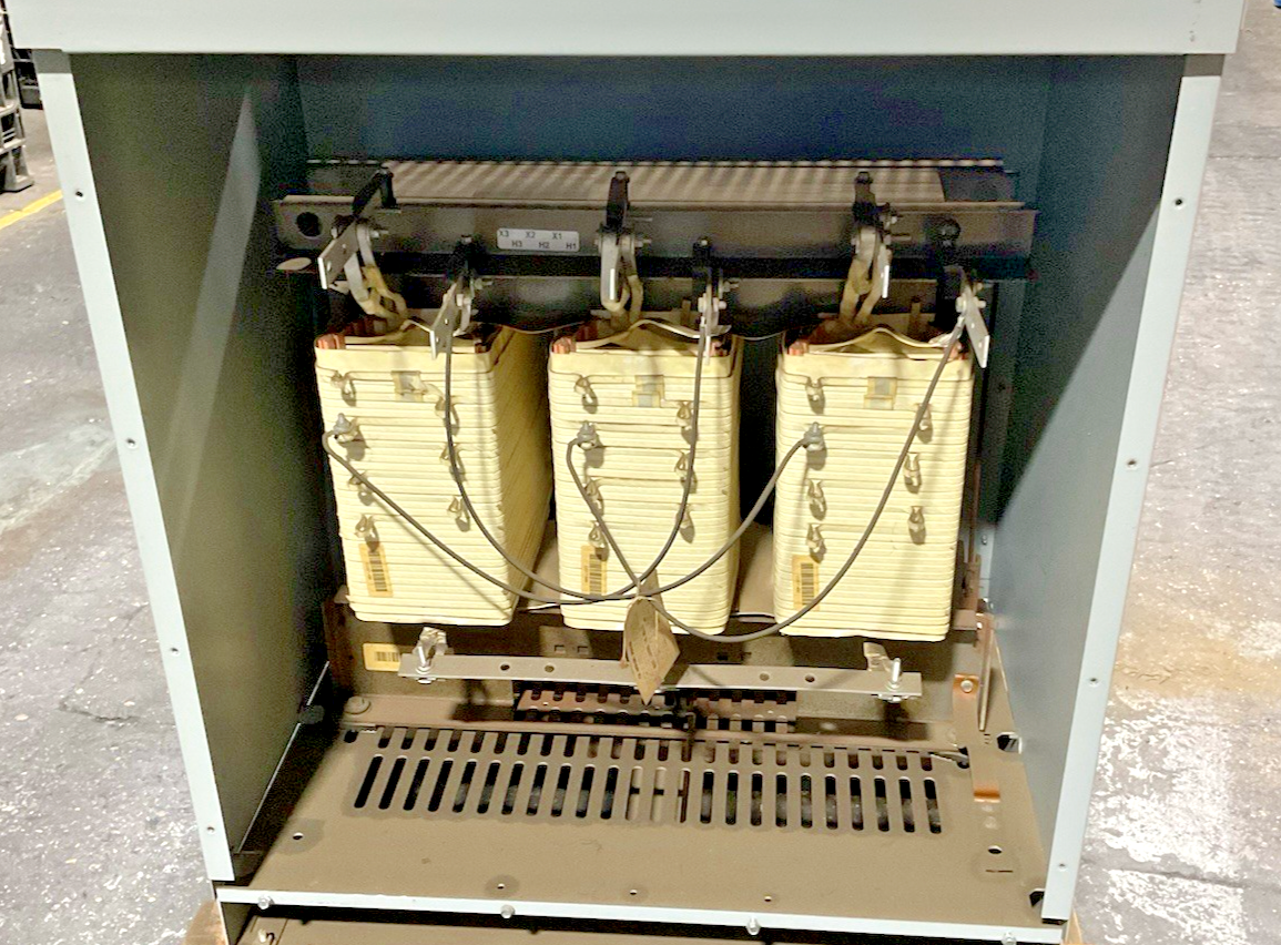 GE 9T83B3874 TRANSFORMER 75KVA TYPE QL 60HZ 3PH 480V2