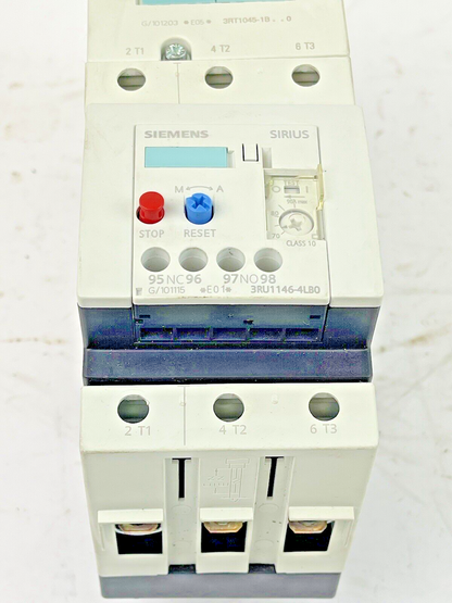 SIEMENS - 3RT1045-1BB40 & 3RU1146-4LB0 & 3RH1921-1CA10 (X2) & 3RT1936-1ER003