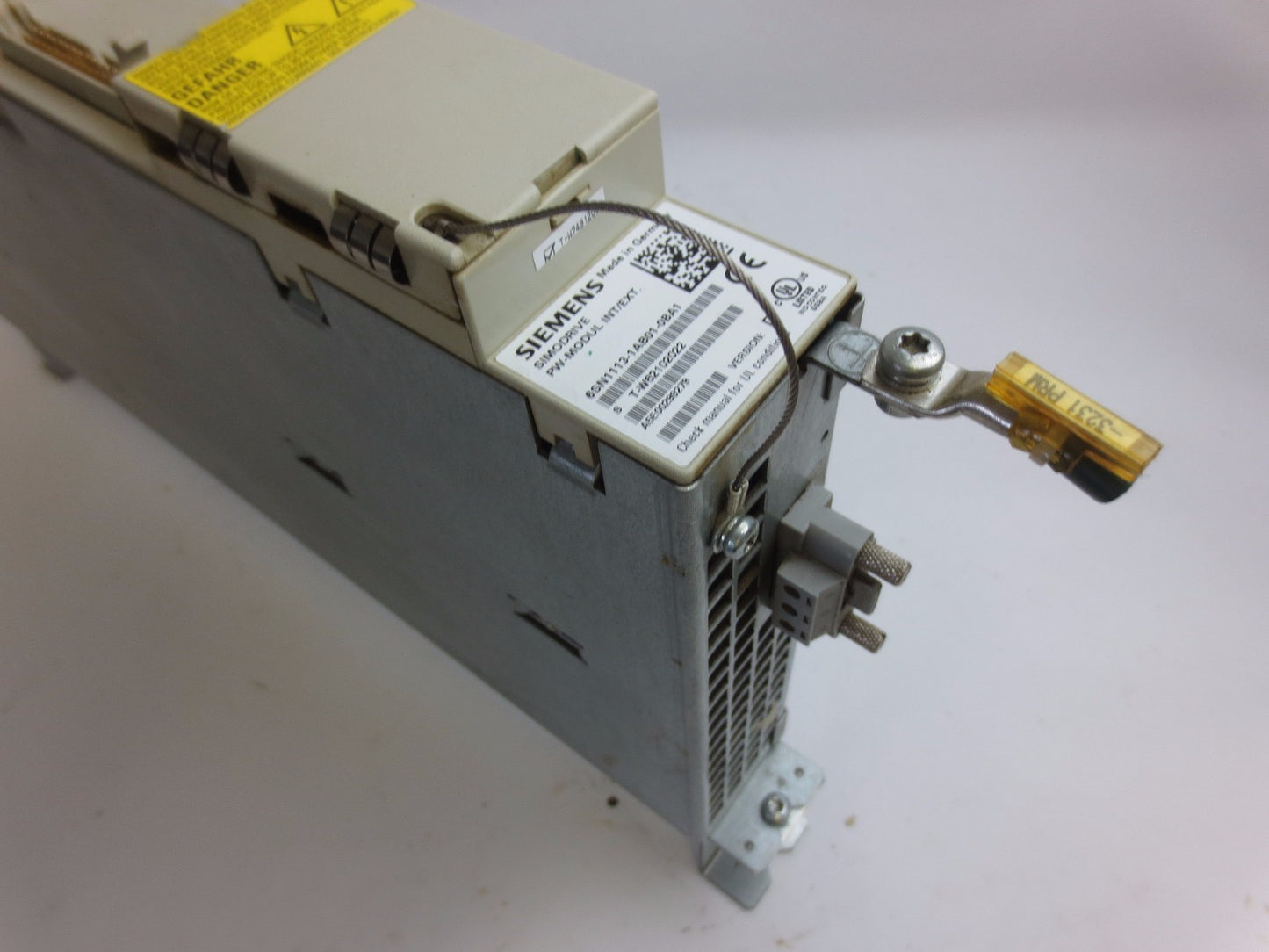 SIEMENS 6SN1113-1AB01-0BA1 SIMODRIVE PW-MODUL INT/EXT - PULSED RESISTOR MODULE2