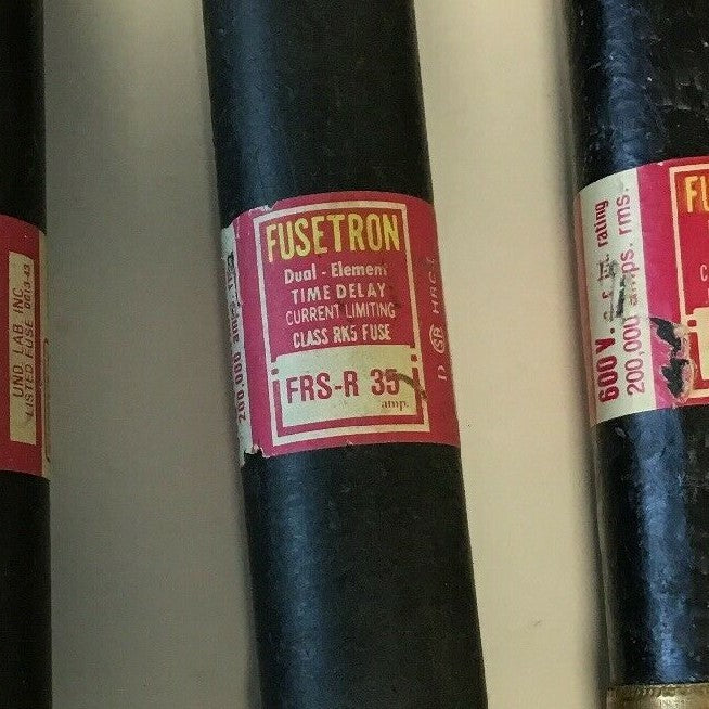 BUSSMAN FUSETRON FRS-R 35 CLASS RK5 FUSE 600VAC1