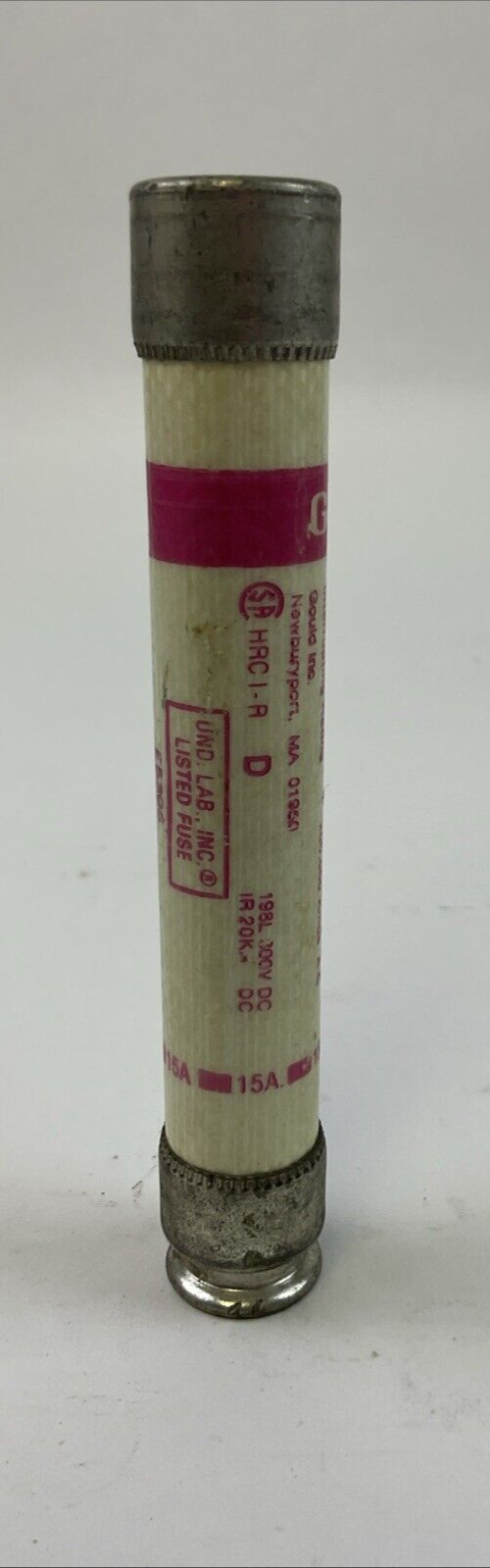 GOULD SHAWMUT TRI-ONIC TRS15R TIME DELAY FUSE 600VAC 15A (LOT OF 7)4