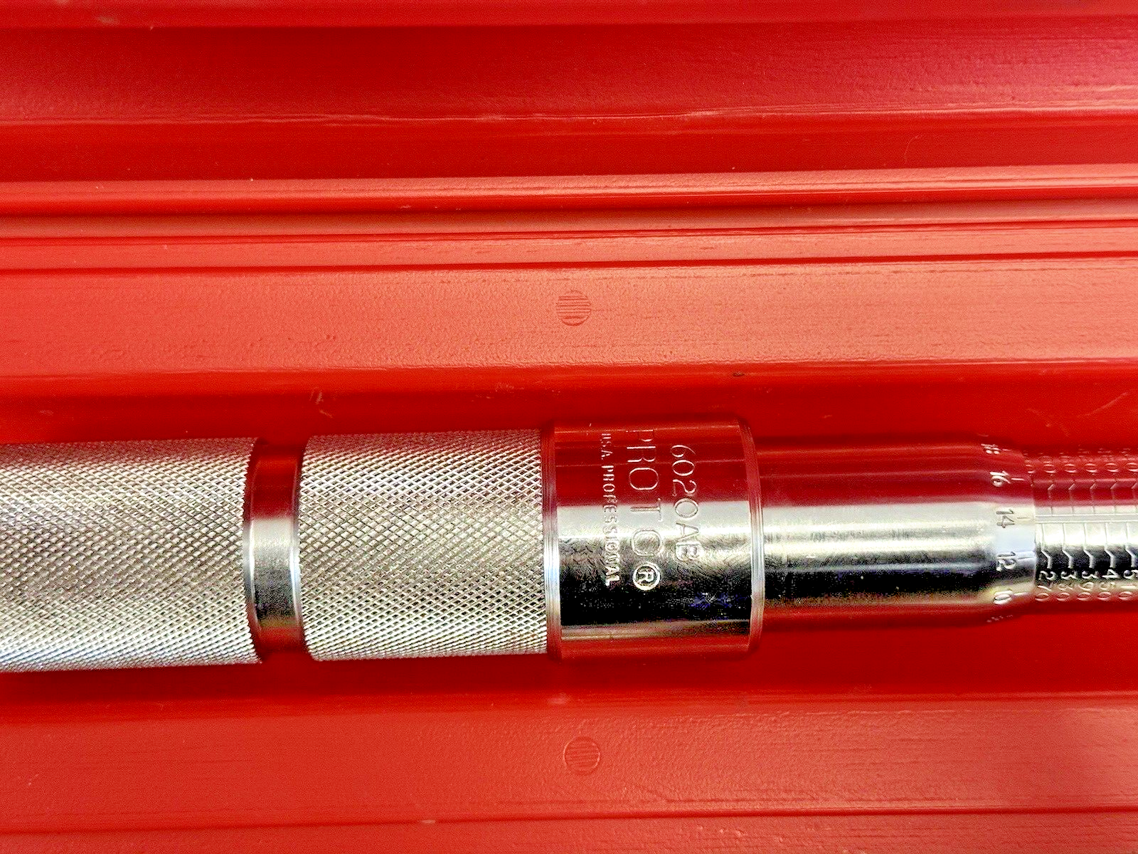 PROTO - J6020AB - 3/4" DR HEAD MICROMETER ADJUSTABLE TORQUE WRENCH - 120-600 LBS5