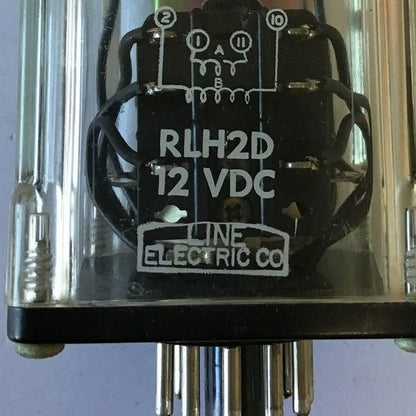 LINE ELECTRIC RLH2D RELAY 12VDC2
