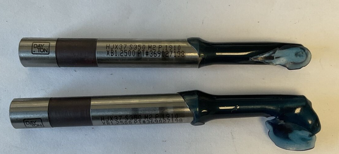 DAYTON HJX37 S350 M2 P.1910 XB1.2500  BALL PUNCH **LOT OF 2**0