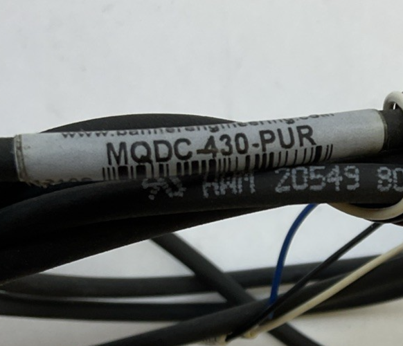 BANNER MQDC-430-PUR CORDSET1