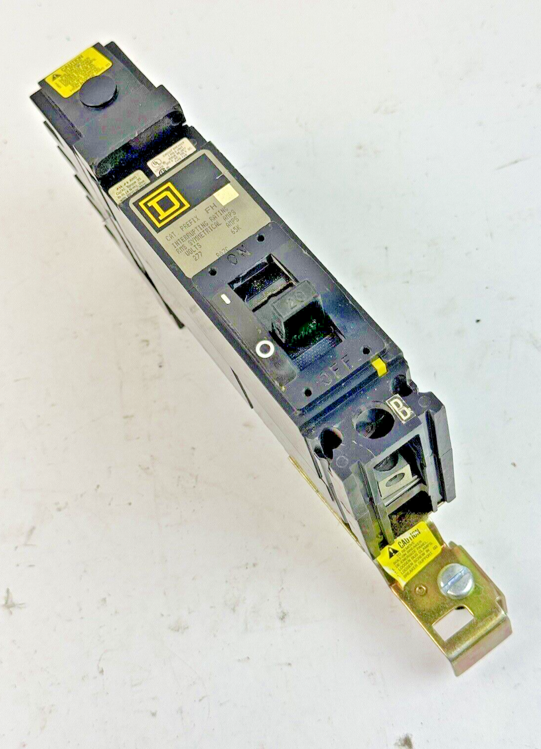SQUARE D - FHB16020B - I-LINE MOLDED CASE CIRCUIT BREAKER - 1 POLE/ 20 A/ 277VAC0
