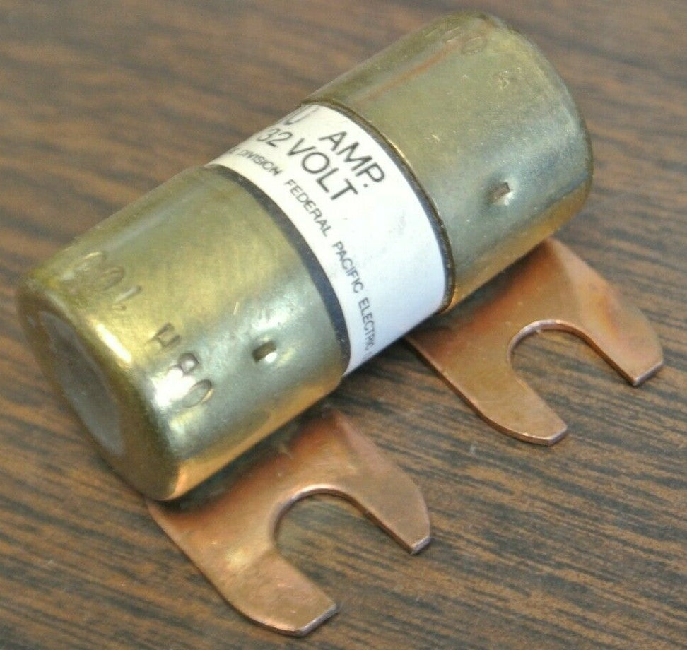 LOT of 5 / ECONOMY / FPE OBH-100 BOLT-ON FUSE / 100A / 32VDC / NEW SURPLUS1