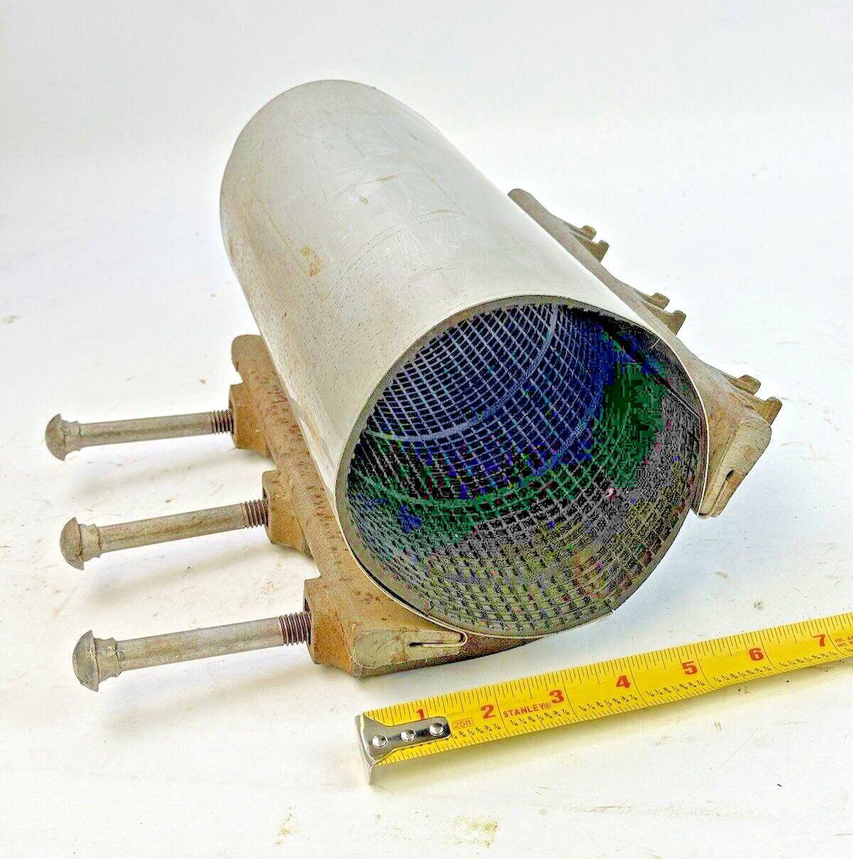 ROCKWELL / SMITH-BLAIR - VINTAGE HEAVY DUTY PIPE REPAIR CLAMP - 40208/ 402091