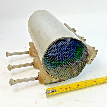 ROCKWELL / SMITH-BLAIR - VINTAGE HEAVY DUTY PIPE REPAIR CLAMP - 40208/ 402091