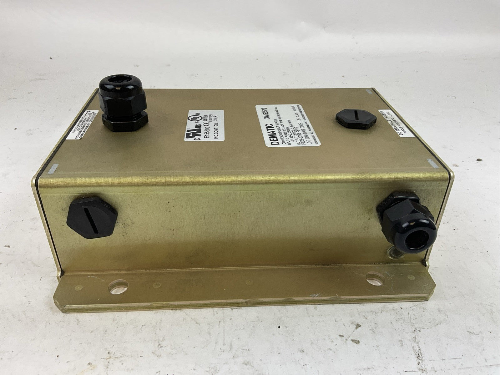 DEMATIC XAIS3570 CONVEYOR POWER SUPPLY OUTPUT 26VDC 3.65A 96W4