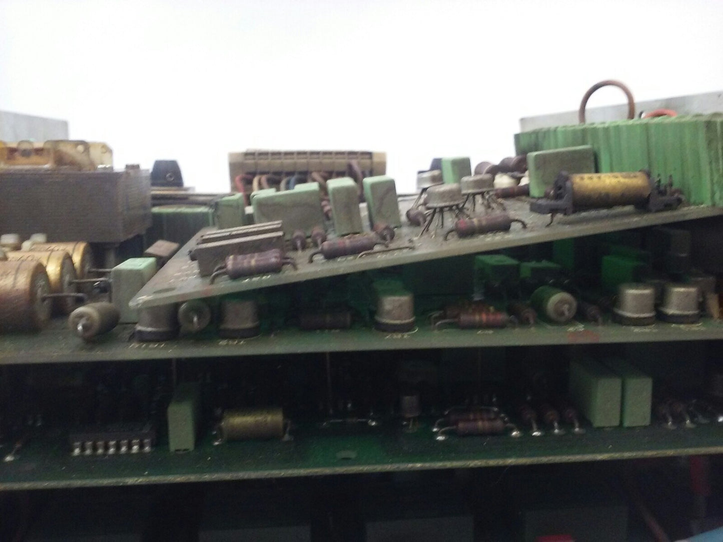 STYRKONSULT AB 40956-19 DC DRIVE MISSING PLASTIC LEG THAT HOLDS UP TOP BOARD7