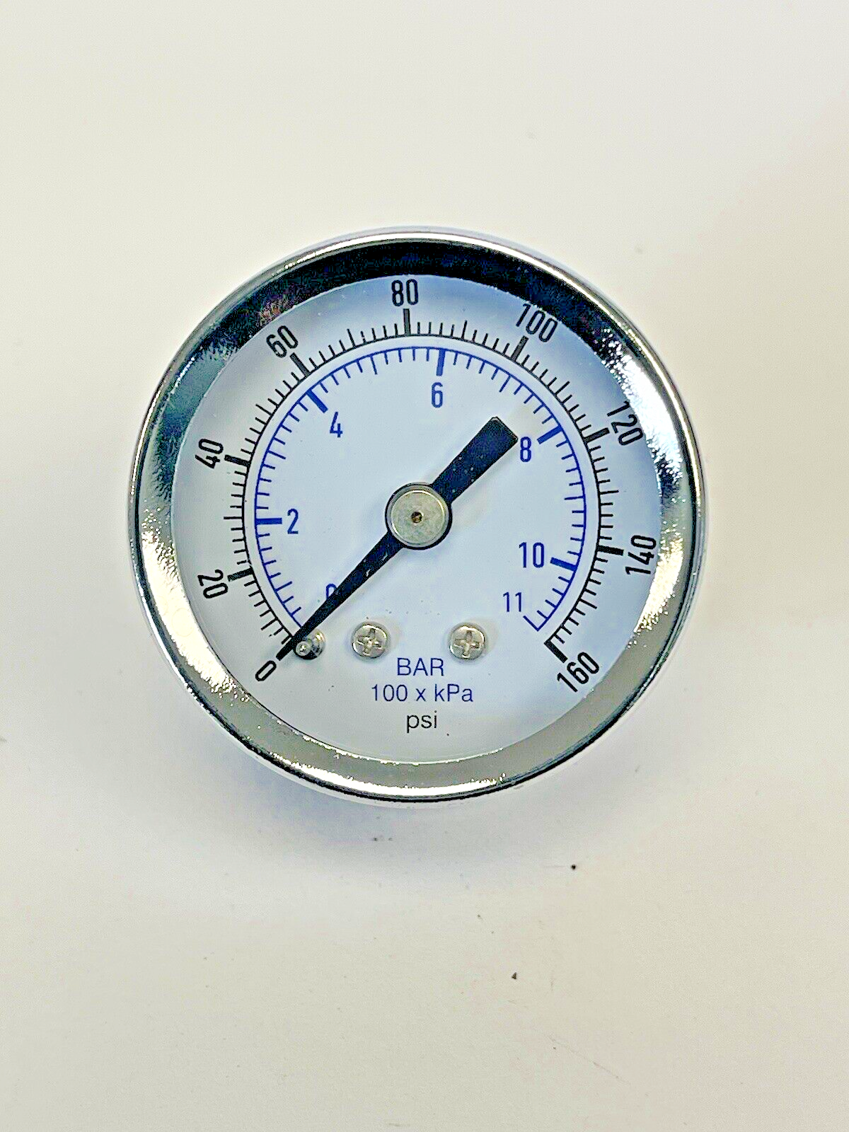 PARKER - K4515N18160 - PRESSURE GAUGE - 1.5" DIAMETER, 1/8" NPT-CBM, 0-160 PSI2