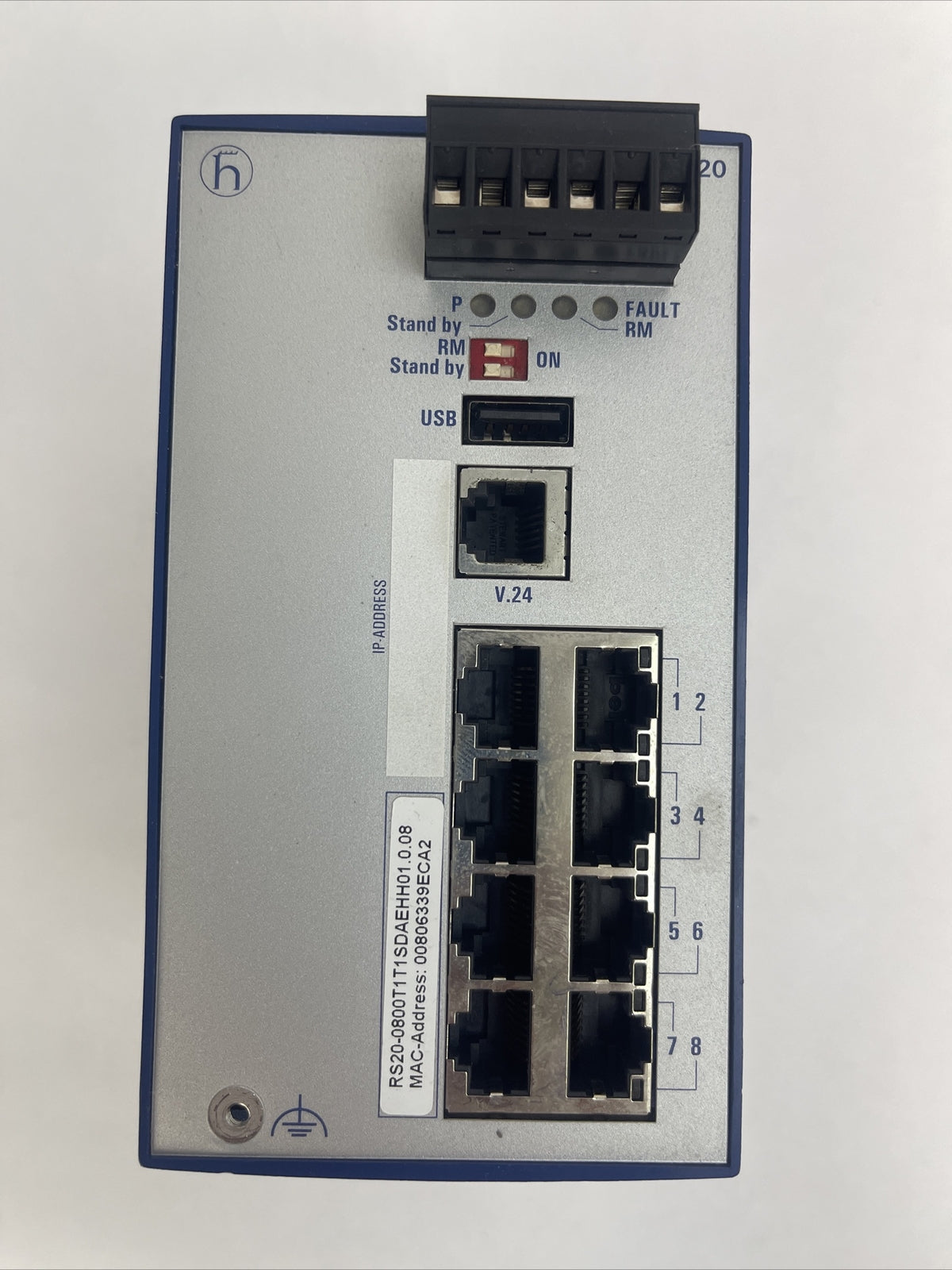 HIRSCHMANN RS20-0800T1T1SDAEHH01.0.08 RAIL SWITCH0