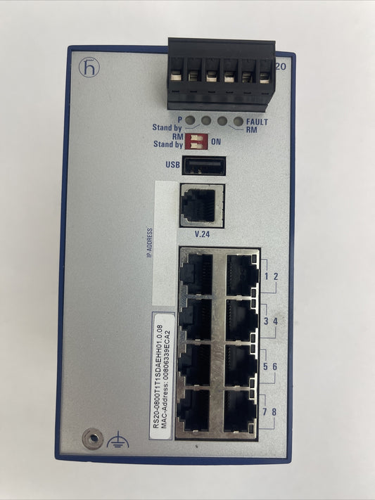 HIRSCHMANN RS20-0800T1T1SDAEHH01.0.08 RAIL SWITCH0