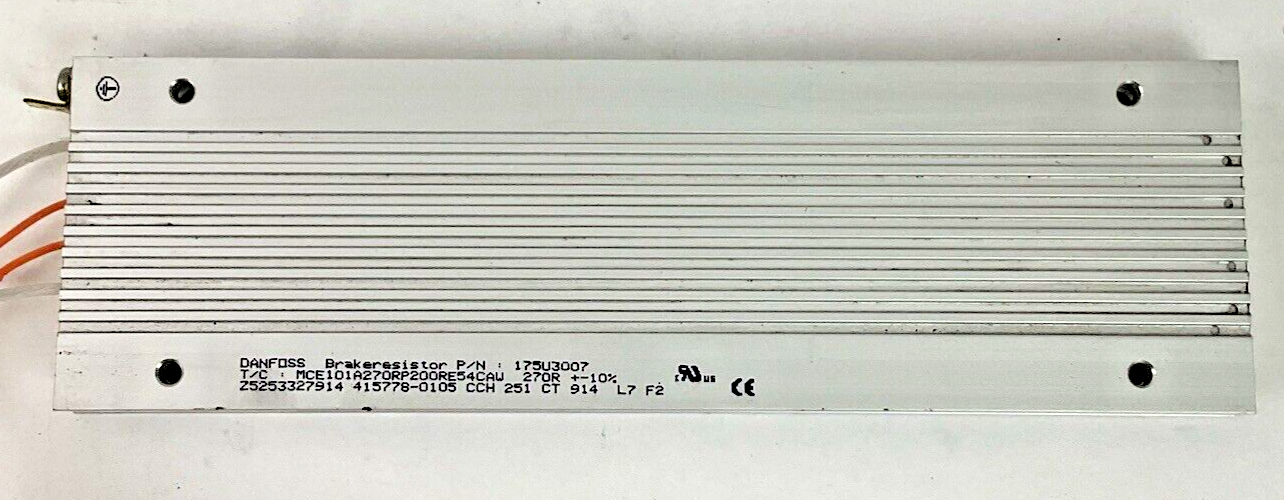 DANFOSS 175U3007 BRAKE RESISTOR 270R3