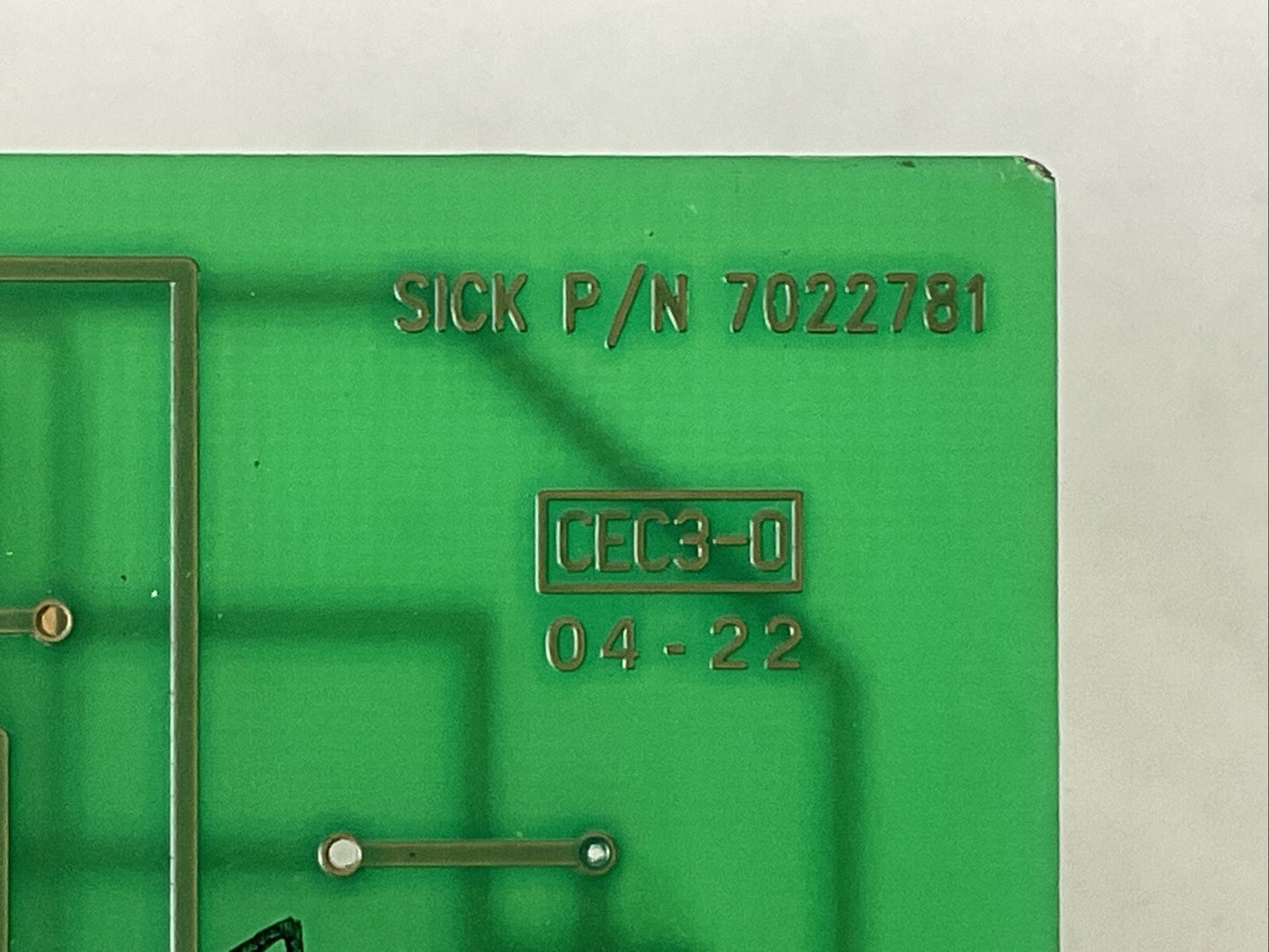 SICK 7022781 RELAY / CIRCUIT BOARD1