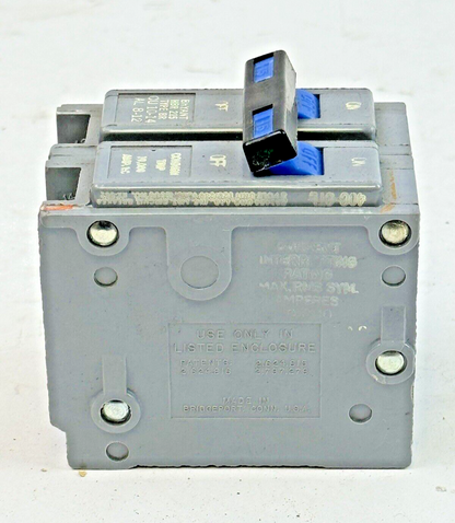 BRYANT *BOX OF 5* - HBR215 - COMMON TRIP CIRCUIT BREAKERS - 2 POLE/15 A/240 VAC8