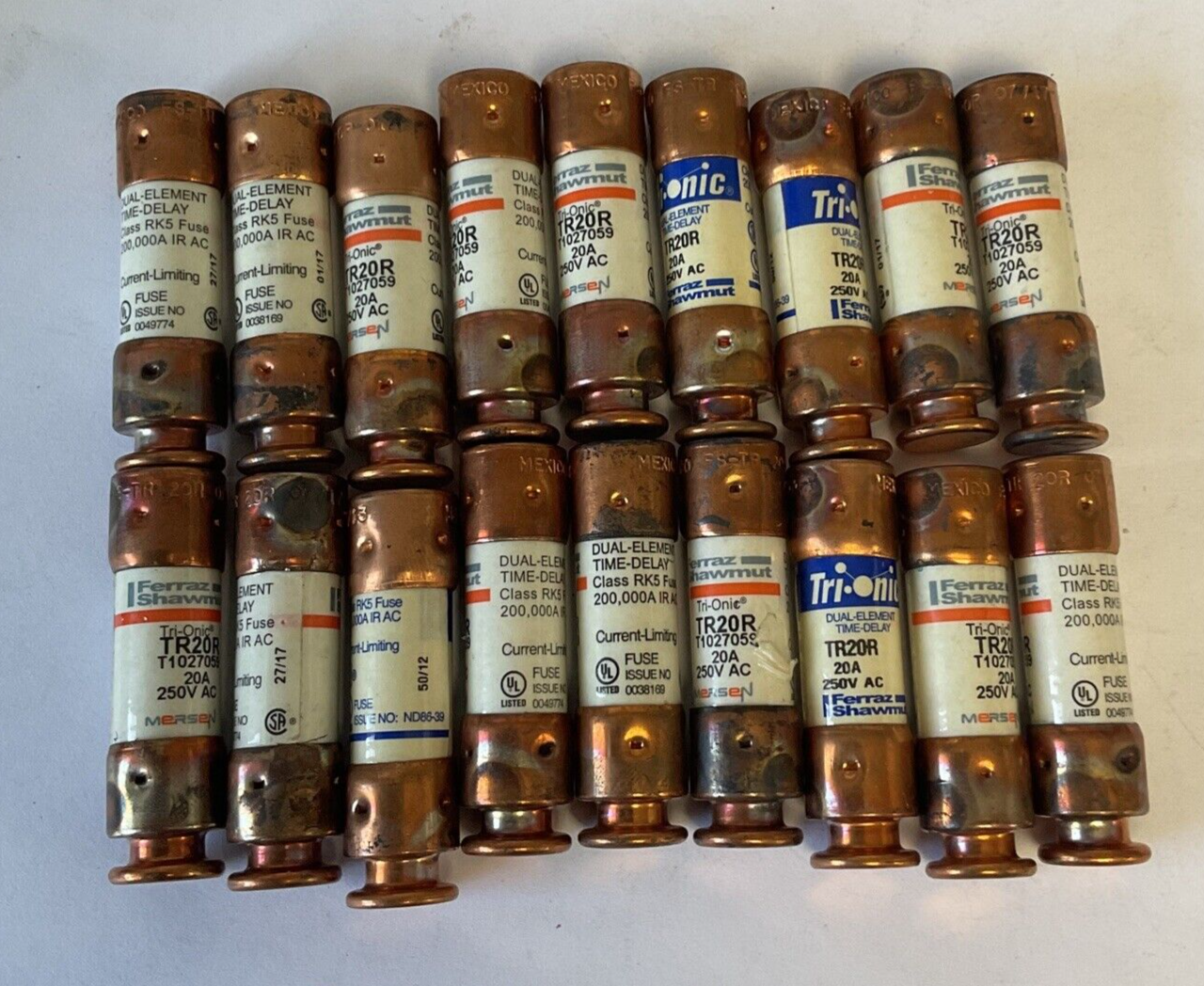 FERRAZ SHAWMUT TR20R 20A 250VAC  RK5****LOTOF18****0