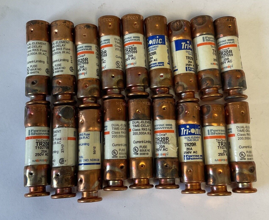 FERRAZ SHAWMUT TR20R 20A 250VAC  RK5****LOTOF18****0