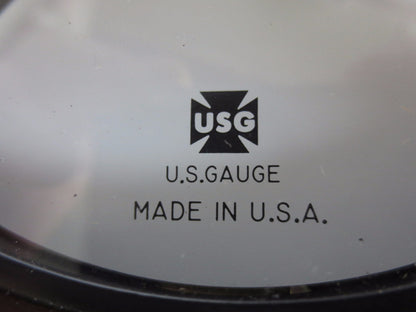 USG 158252 0-60 PSI GAUGE 4-1/2" DIAL - 1/4" ANPT LM - NEW SURPLUS - 1X7282