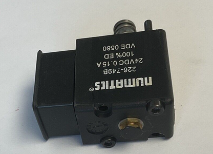 NUMATICS 226-749B SOLENOID COIL 24VDC 0.15A5