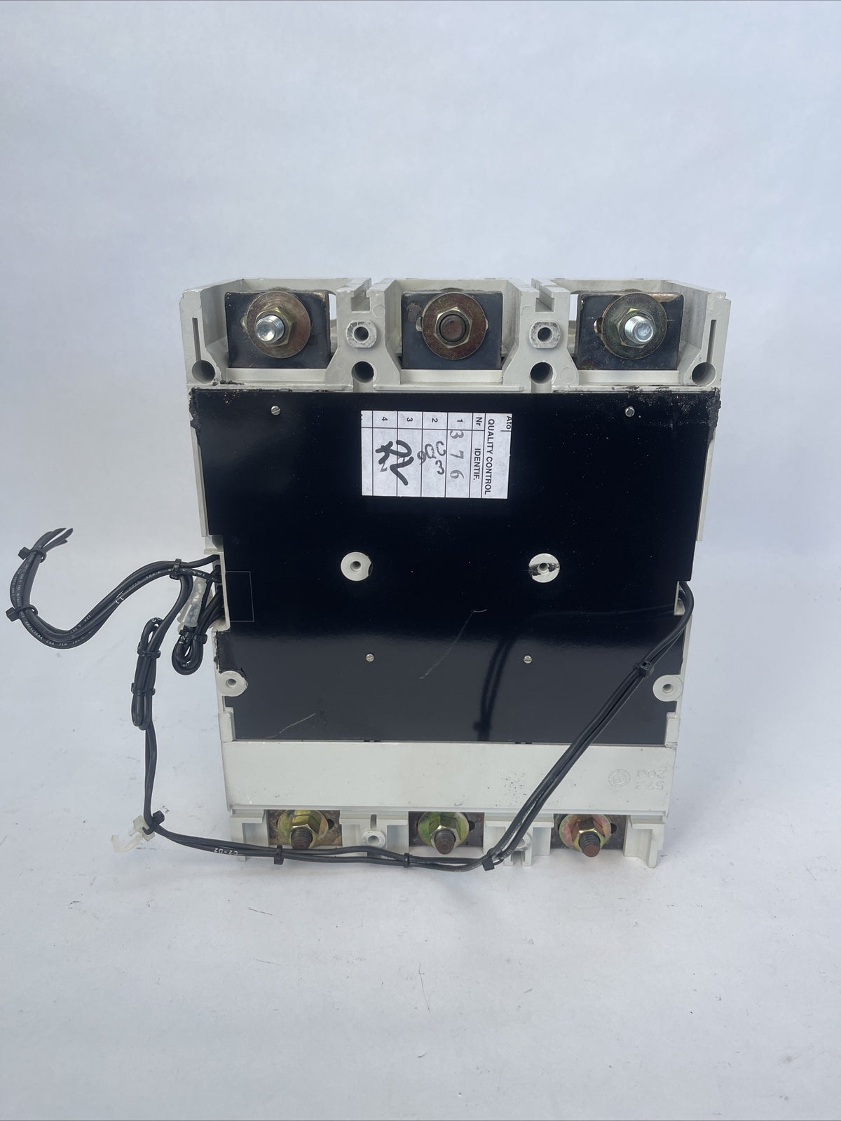 ABB S6N CIRCUIT BREAKER 600V 600AMP 3POLE SHUNT TRIP 24V5