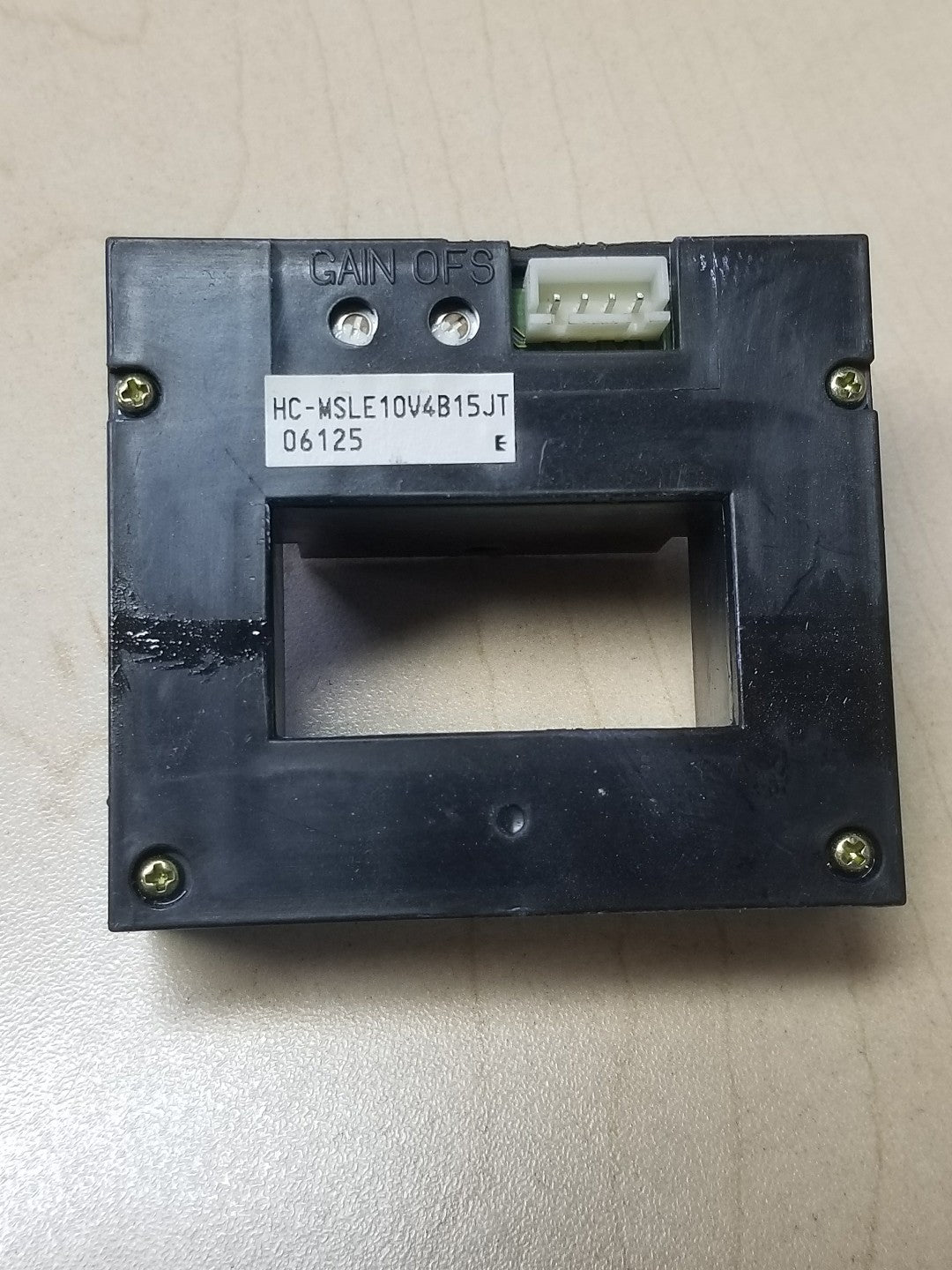 YASKAWA HC-MSLE10V4B15JT, 06125, SENSOR, USED, GOOD WORKING CONDITION/ INSPECTED0