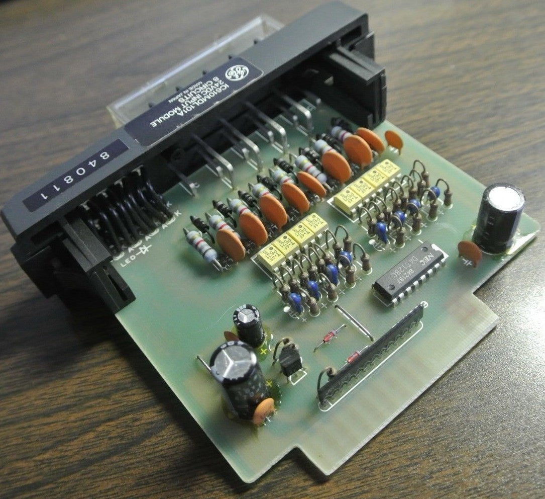 GENERAL ELECTRIC IC610MDL101A PROGRAMMABLE CONTROLLER 24VDC INPUT MODULE0
