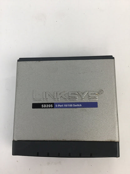 LINKSYS SD205 CISCO SYSTEMS 5-PORT 10/100 SWITCH 1