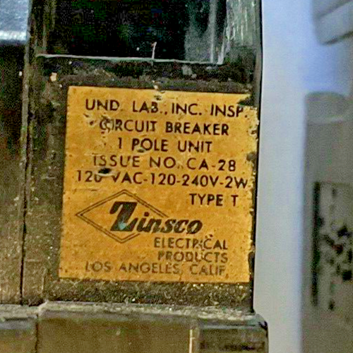 ZINSCO Q130 CIRCUIT BREAKER 30A 1POLE 120-240VAC TYPE T ***LOTOF2***2