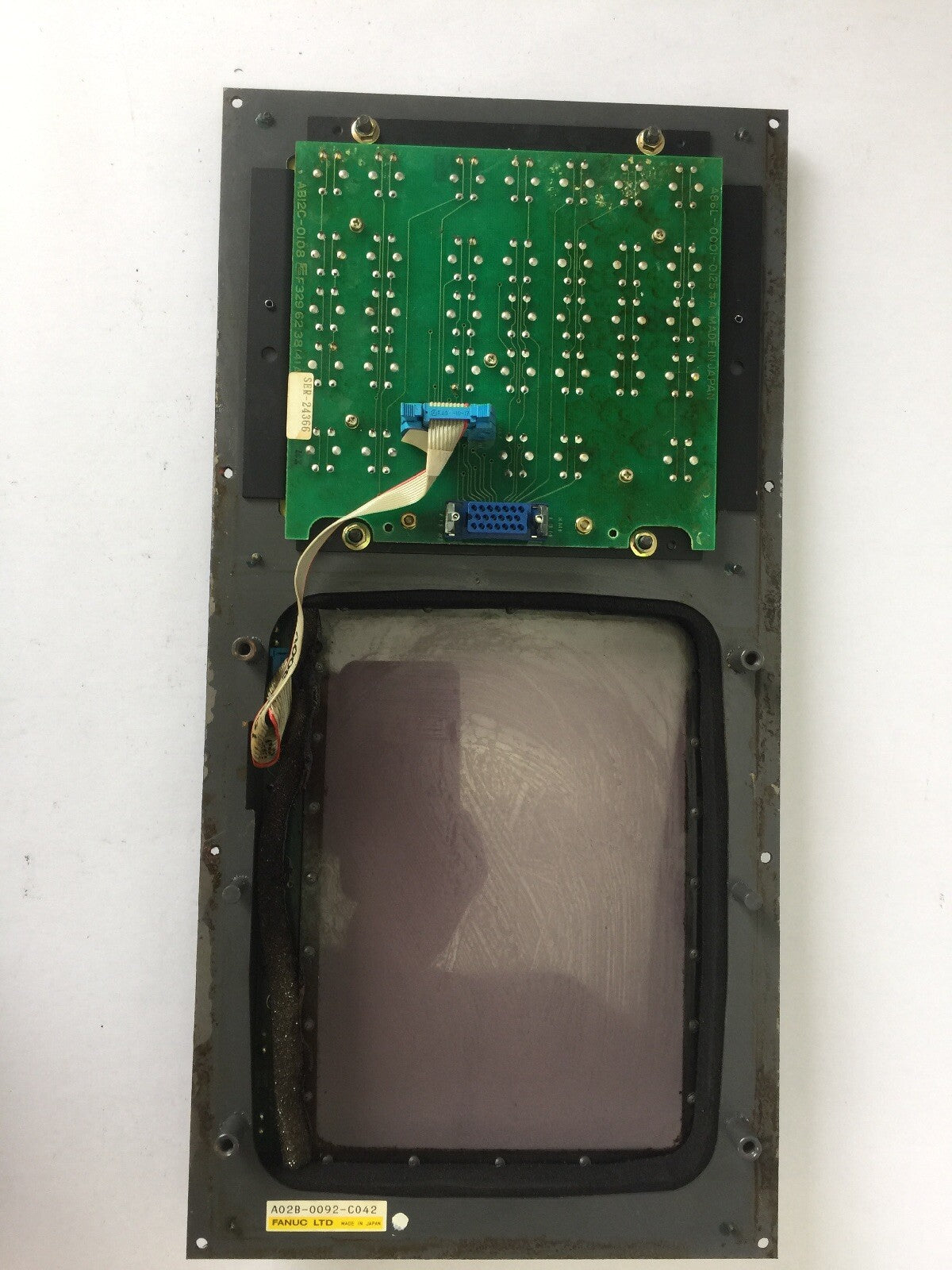 FANUC A02B-0092-C042 SERIES O-M FRONT PANEL WITH KEYBOARD10