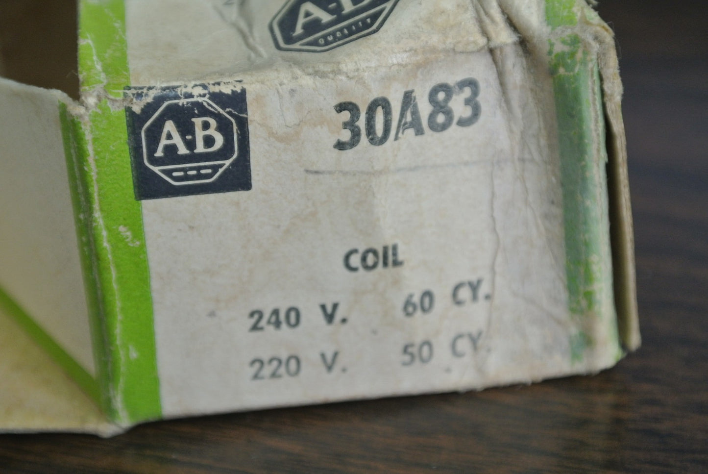 ALLEN-BRADLEY 30A83 - COIL - 110V / 25Hz, 208V / 60Hz, 220V / 60Hz - NEW SURPLUS5
