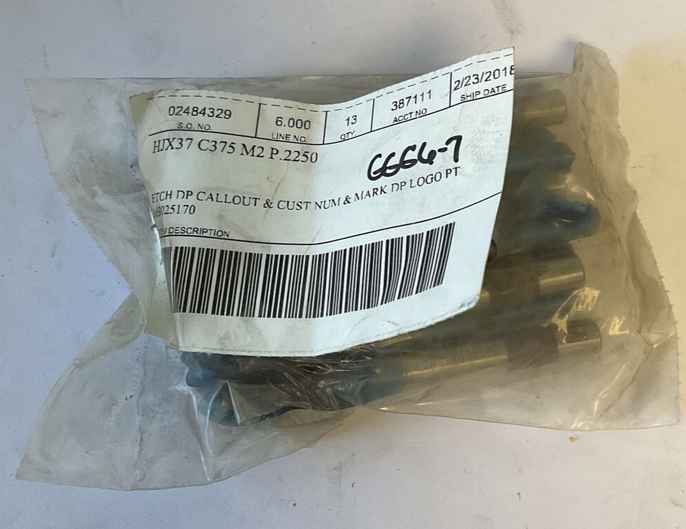 DAYTON HJX37 C375 M2 P.2250 BALL PUNCH **BAG OF 13**0