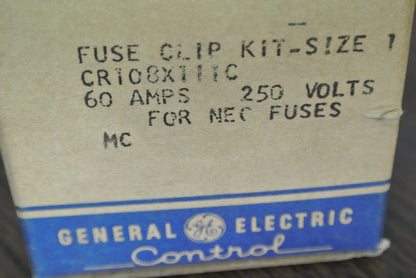 GE / GENERAL ELECTRIC CR108X111C FUSE CLIP KIT - 60A, 250V for NEC - NEW SURPLUS1