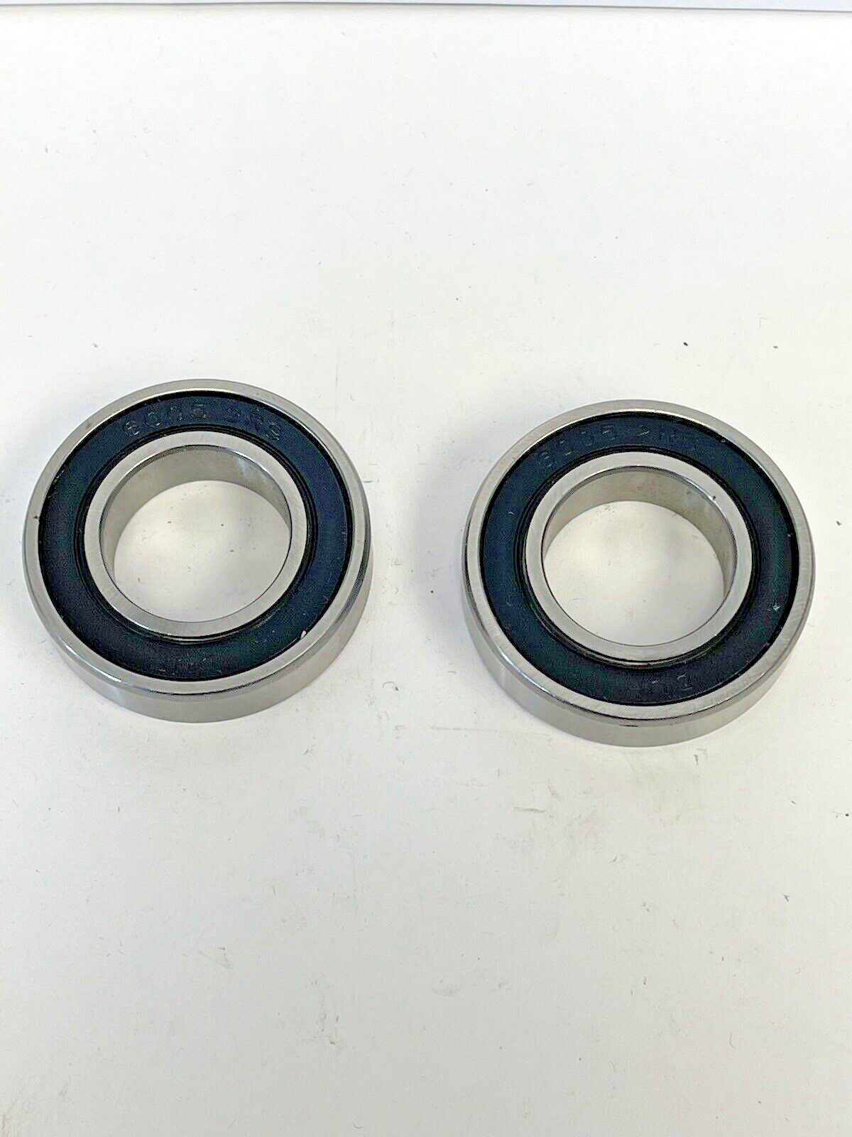 DUF *LOT OF 2*- 6005-2RS -DEEP GROOVE DOUBLE RUBBER SEAL BALL BEARING-25x47x12mm3