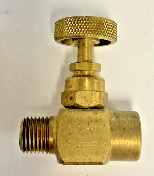 GENERANT 3000-6-T 1/4" MxF NEEDLE VALVE2