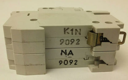 ABB, S271-NA, K1A, CIRCUIT BREAKER, 2P, 240, 1AMP, NEW SURPLUS, S2715