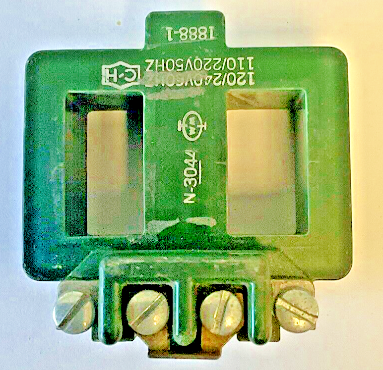 CUTLER HAMMER 1888-1 COIL 120/240V 60HZ 110/220 50HZ0